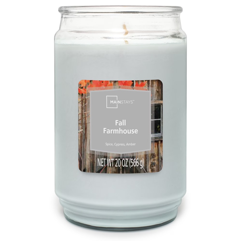 Home Fragrances - Autumn Harvest Scented Soy Wax Candle
