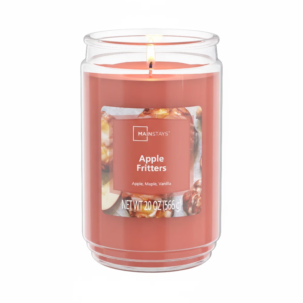 Home Fragrances - Apple Fritters Scented Candle in Glass