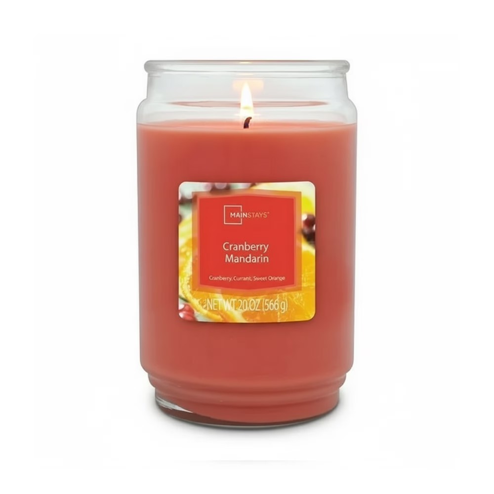 Home Fragrances - Cranberry Mandarin Scented Candle Large 20oz