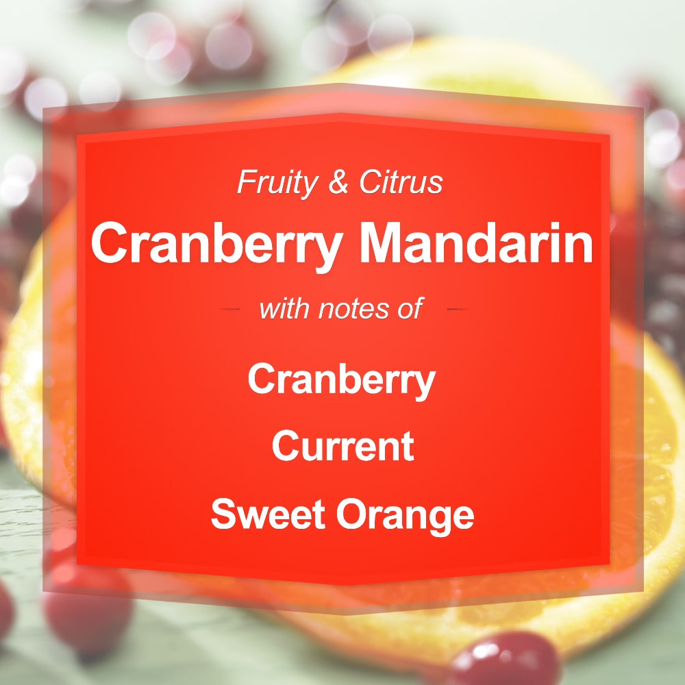 Large 20oz Cranberry Mandarin  - Home Fragrances review and price