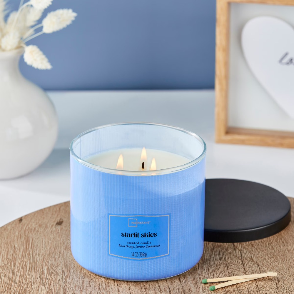 3 Wick Textured Wrapped Scente - Home Fragrances review and price