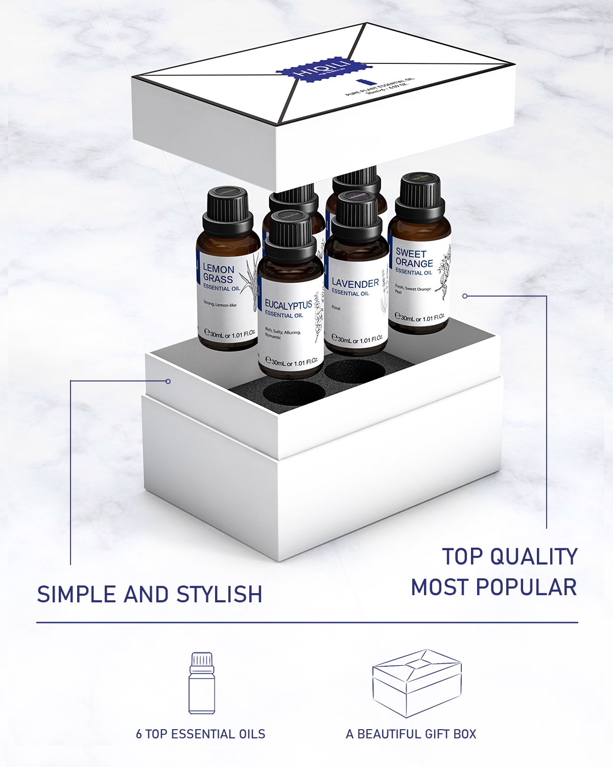 HIQILI 30ML 6-piece Set, Exqui - Home Fragrances review and price