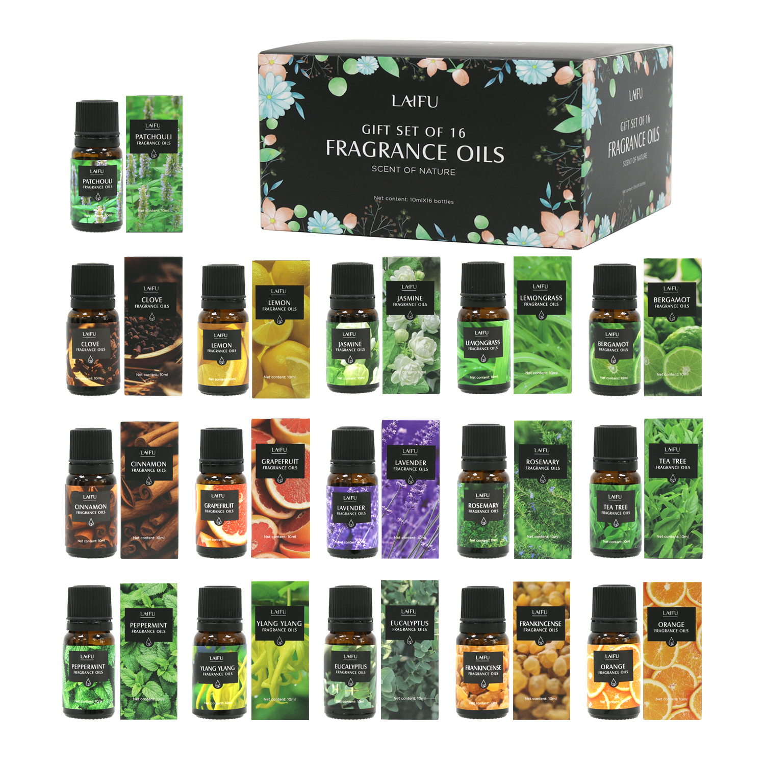 16x10ml Essential Oils Set for - Home Fragrance Products review and price