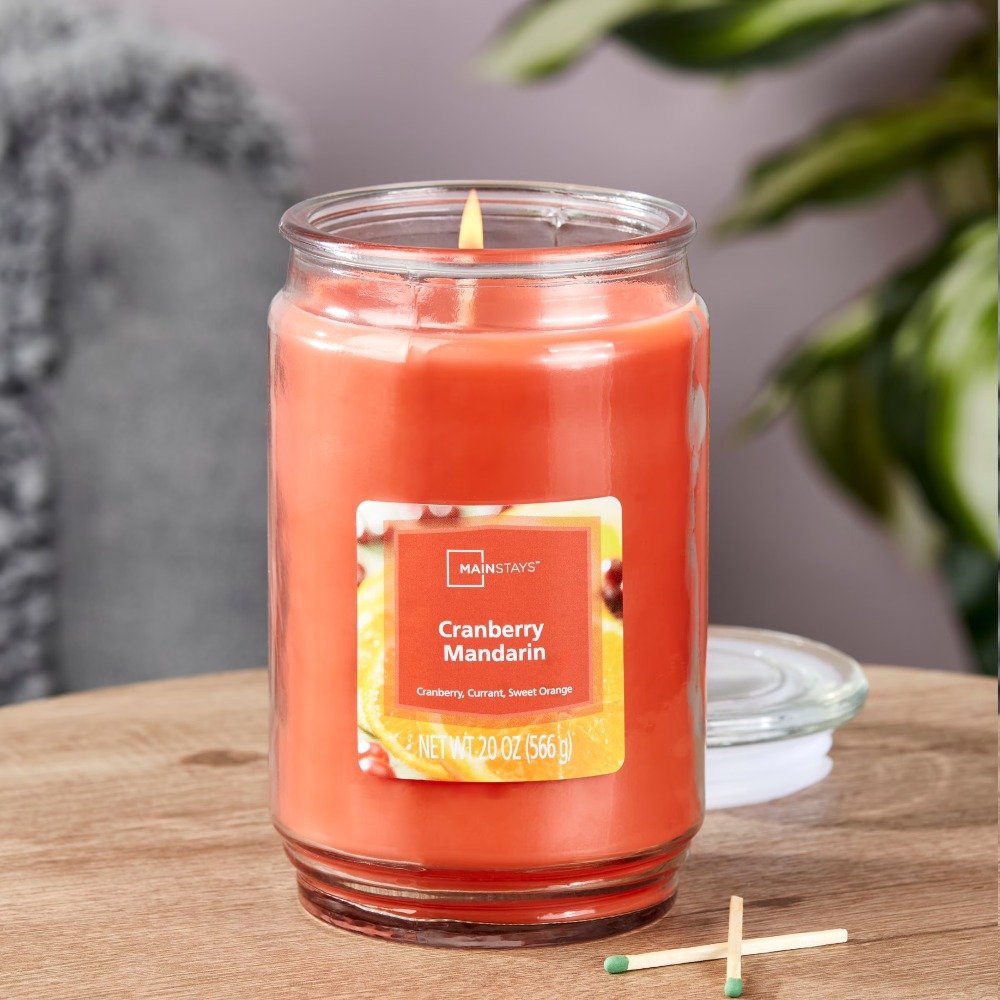 Cranberry Mandarin Scented Can - Home Fragrances review and price