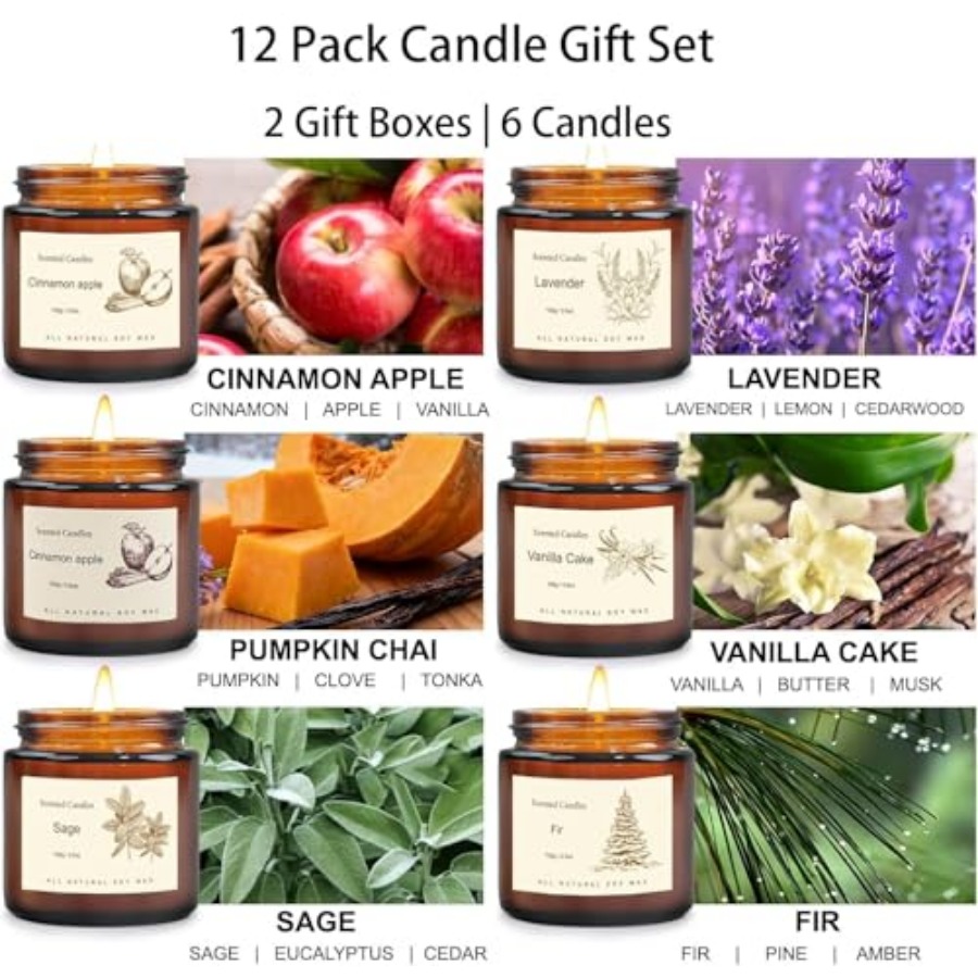 Scented Candles Gift Set for H - Home Fragrances review and price