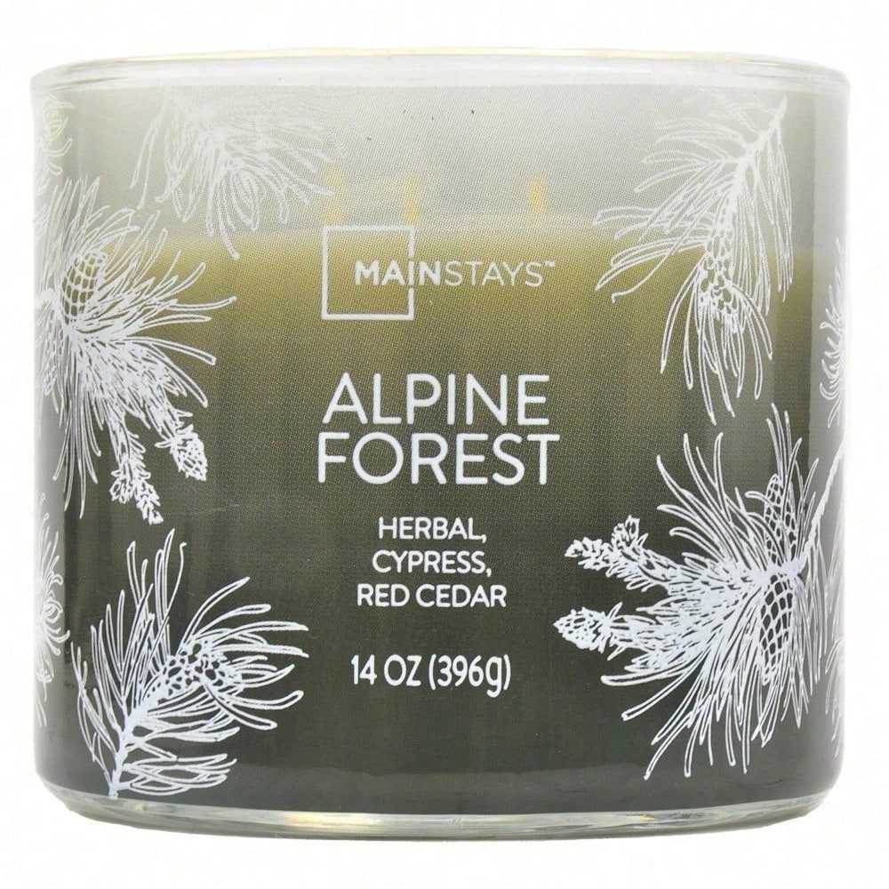 3-Wick Ombre Wrapped Alpine Fo - Home Fragrances review and price