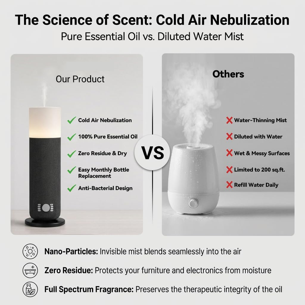 NAMSTE 120ML Tower Scent Diffu - Home Fragrance Electric Diffuser review and price