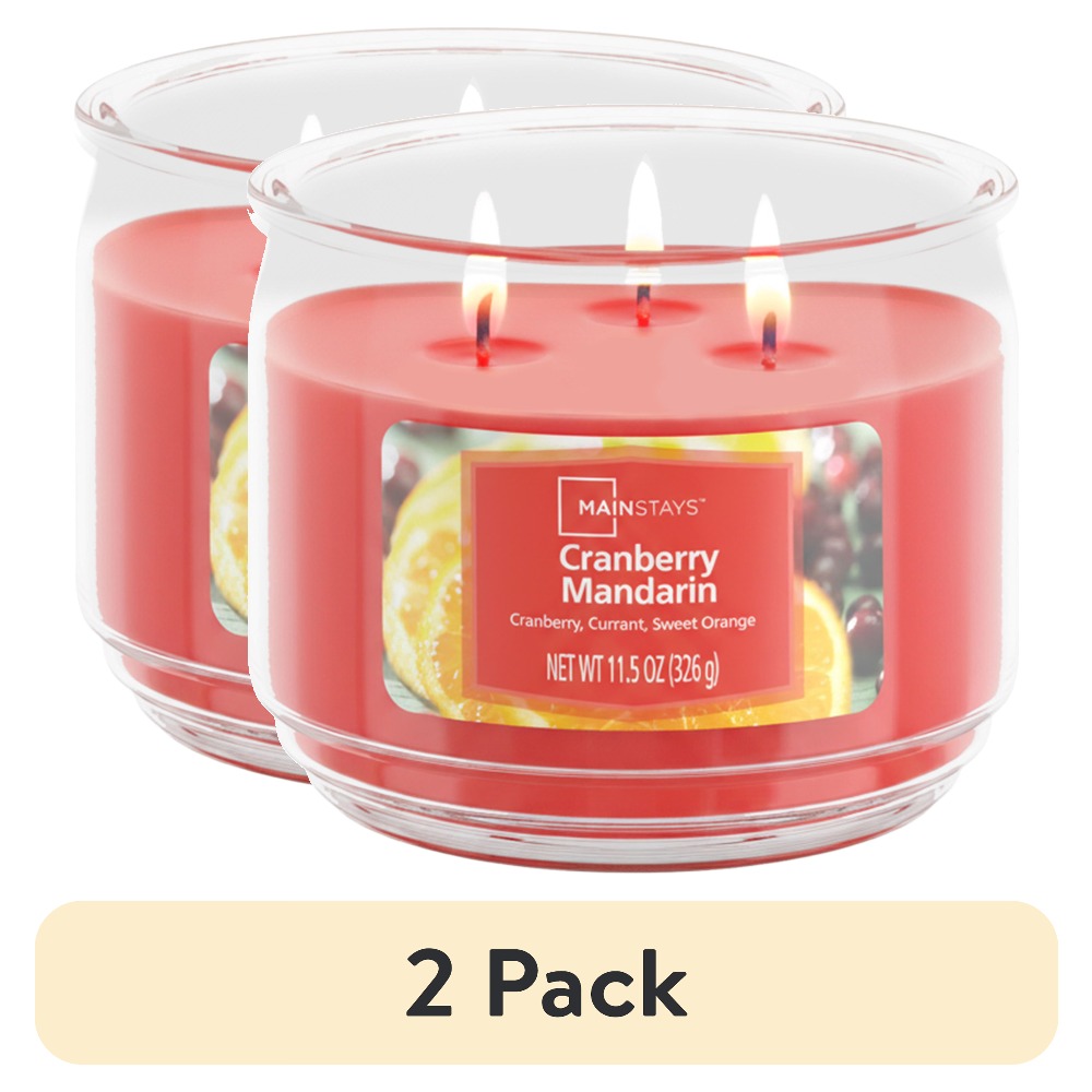2 Pack Scented Candle Set 3 Wi - Home Fragrances review and price