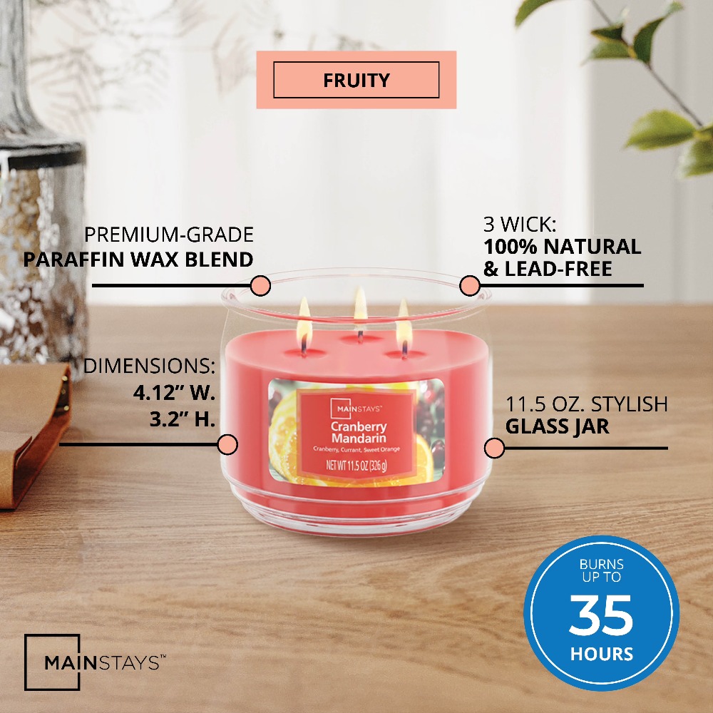 2 Pack Scented Candle Set 3 Wi - Home Fragrances review and price